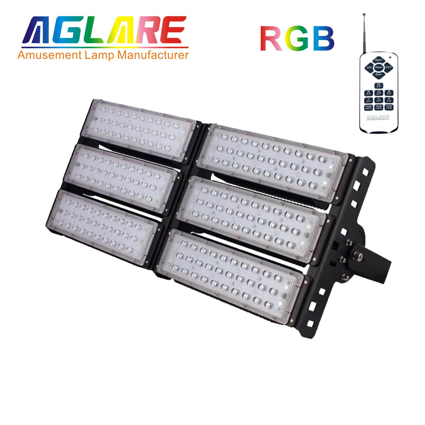 300w outdoor LED Projector RGB remote led floodlights