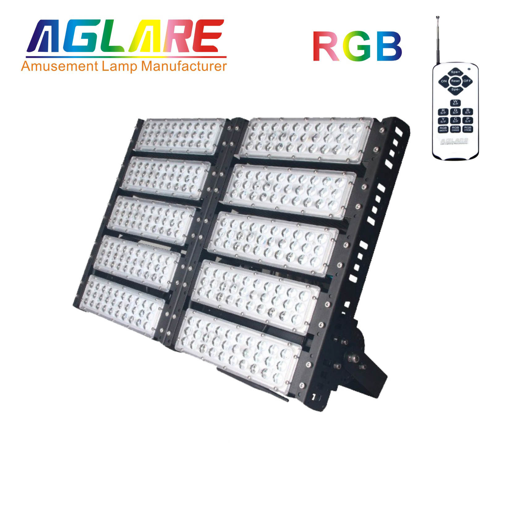 500w outdoor LED Projector RGB remote led floodlights