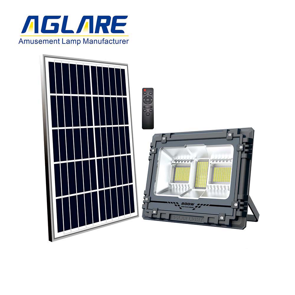 800W High Power LED Solar Flood Light with remote control