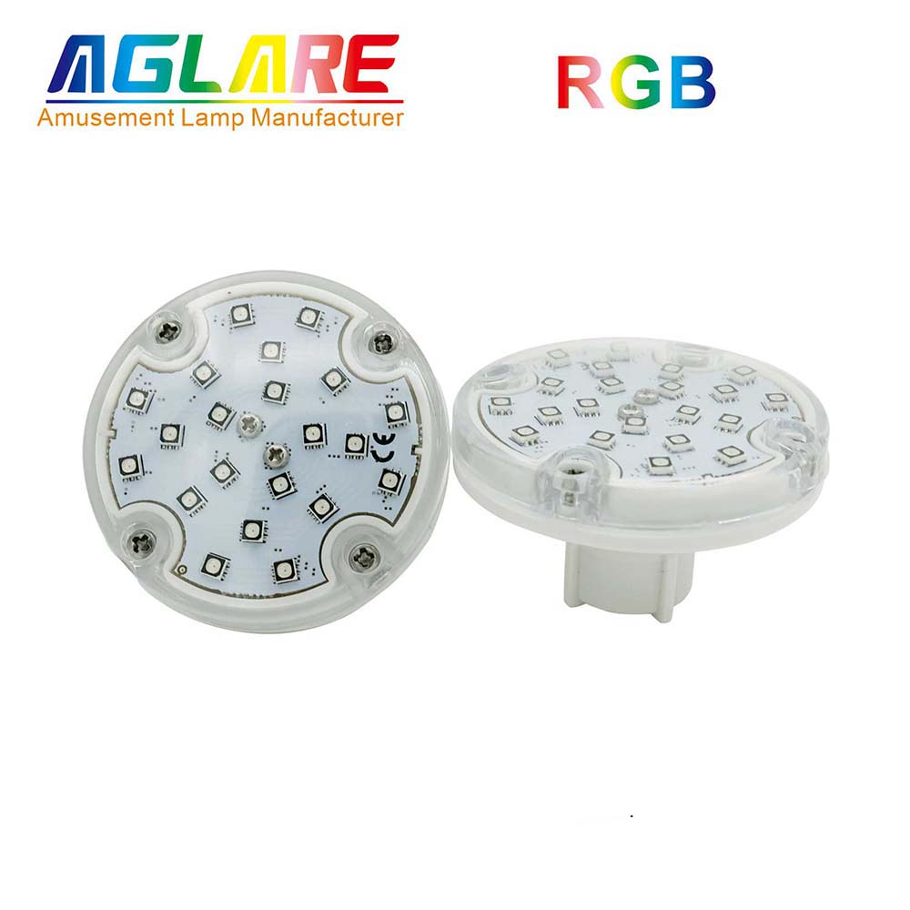 60mm New Auto RGB led amusement pixel auto program led ac24v amusement rides lighting