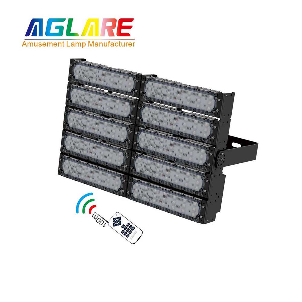500W RGB Flood Light Outdoor with Remote Control