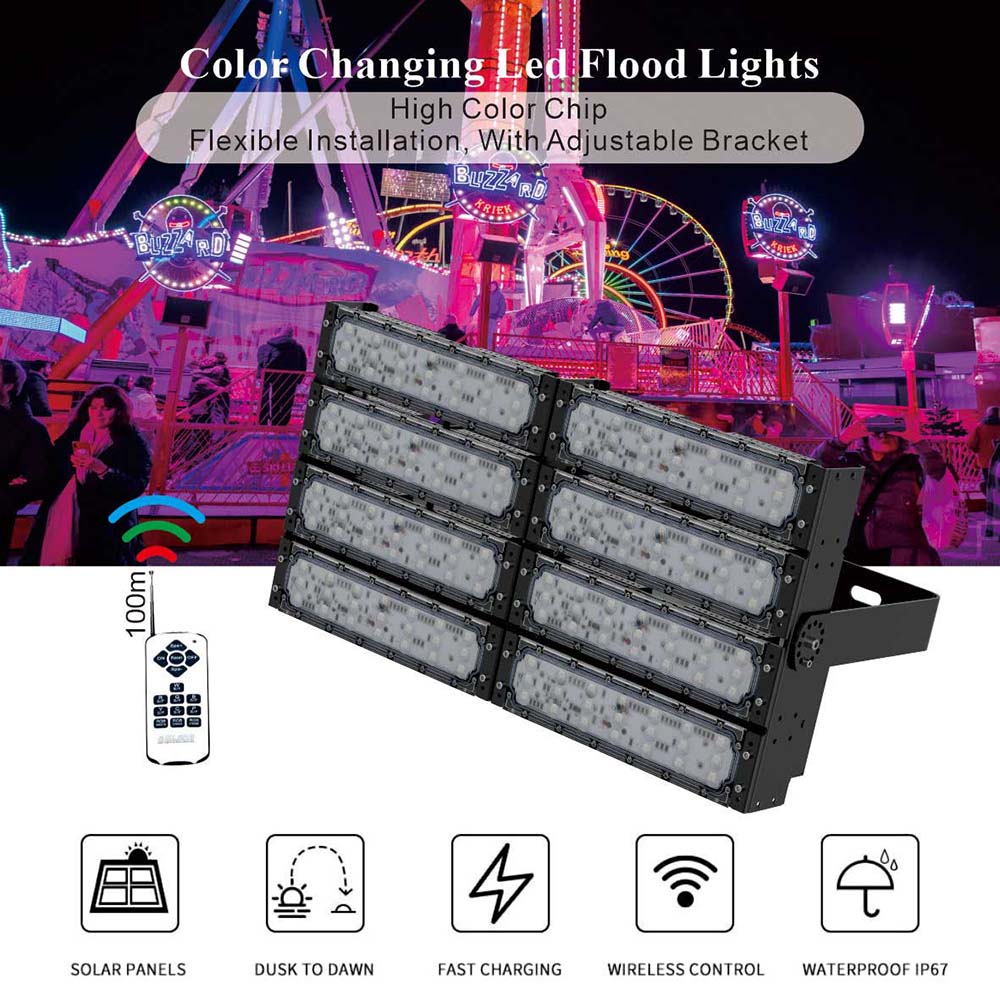 400w rgb led flood lights