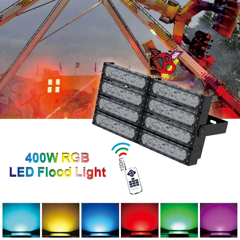 400W rgb flood light