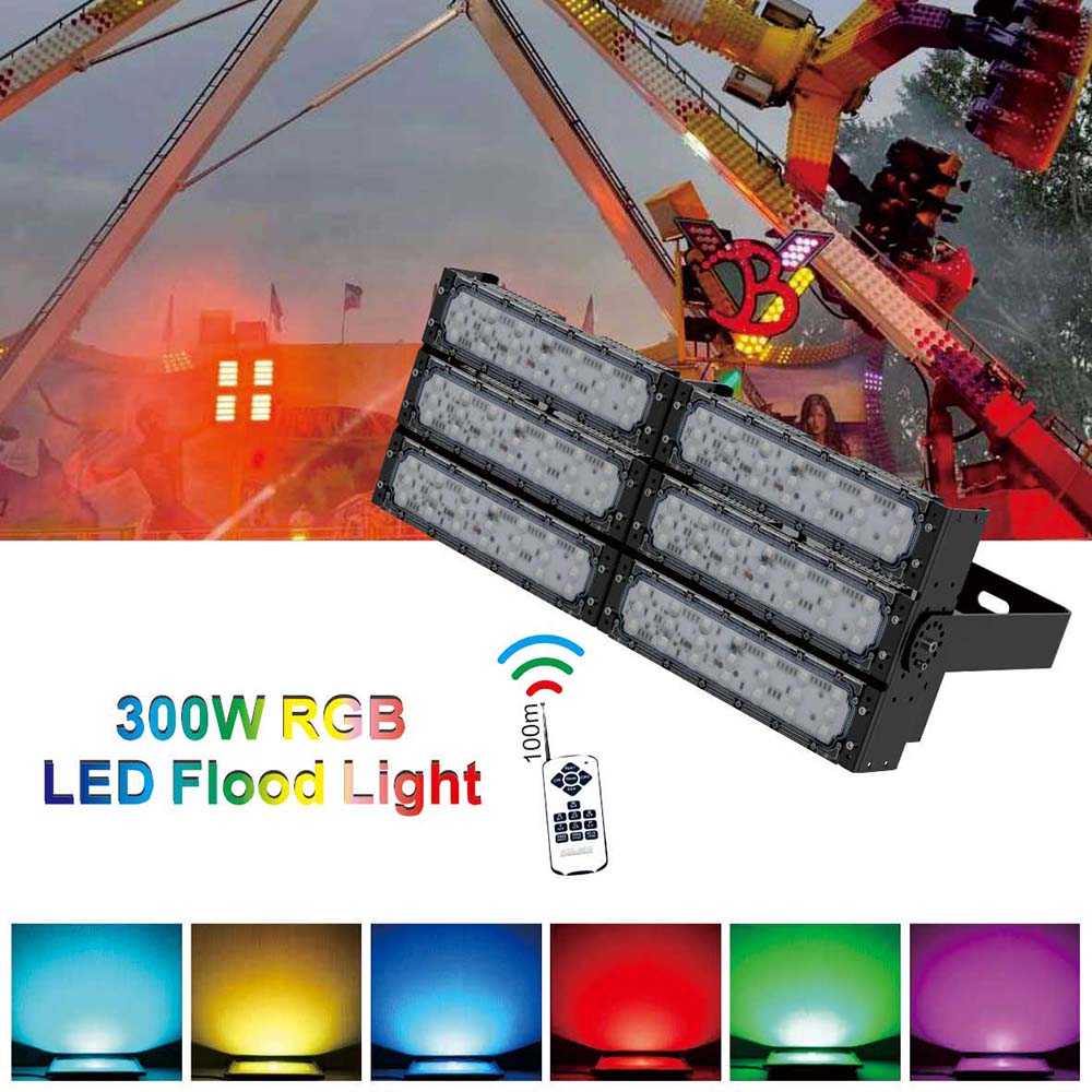 color changing led flood light