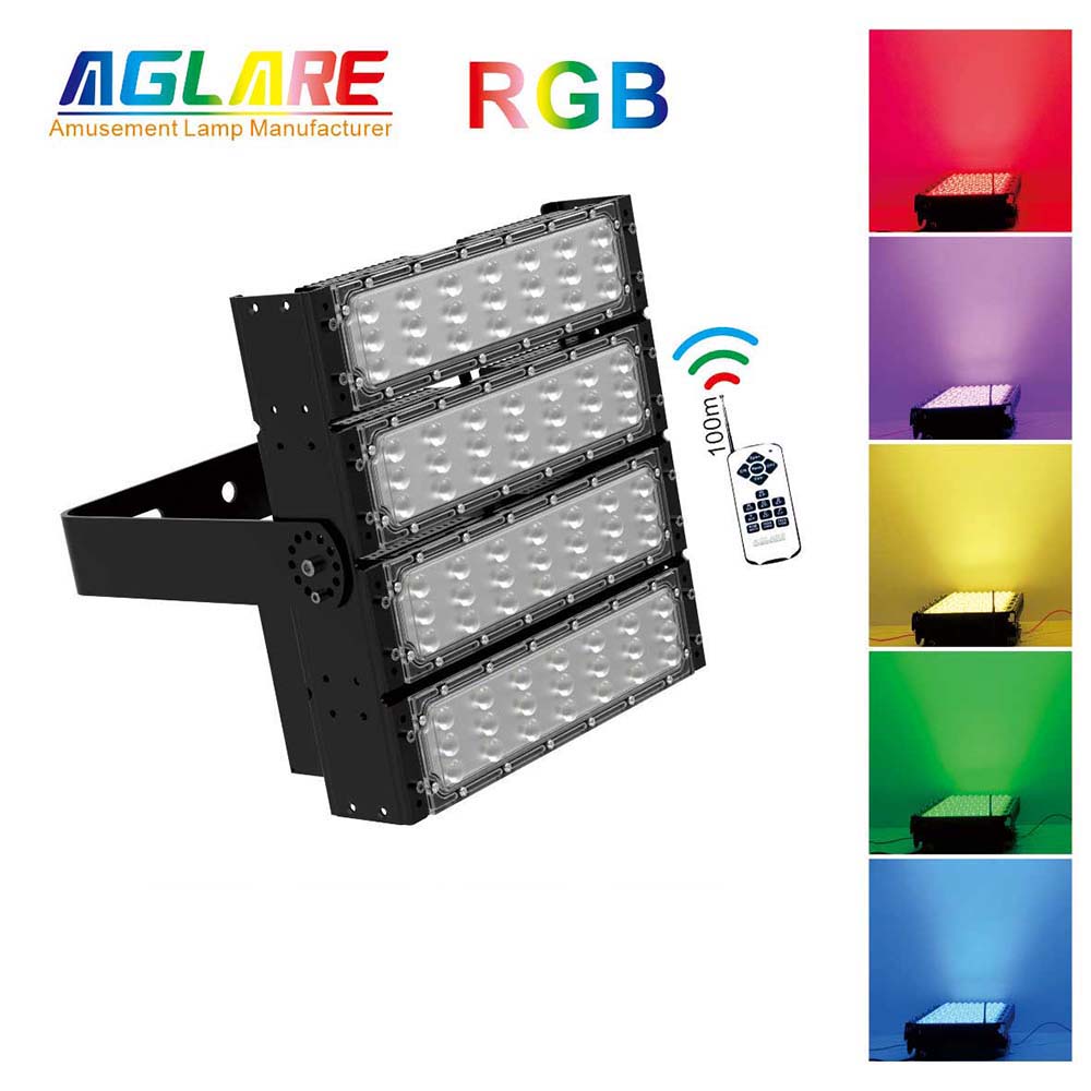 New 50W-500W RGB Flood Light Color Changing Outdoor Floodlights Multicolor Multi Modes