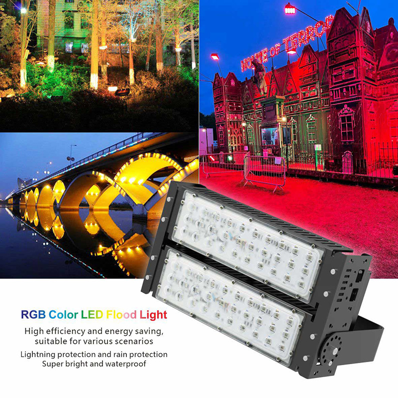 color changing led flood light