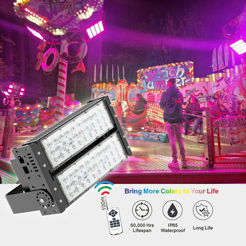 How to Choose the Best RGB LED Flood Light 100w For Outdoor Activities?