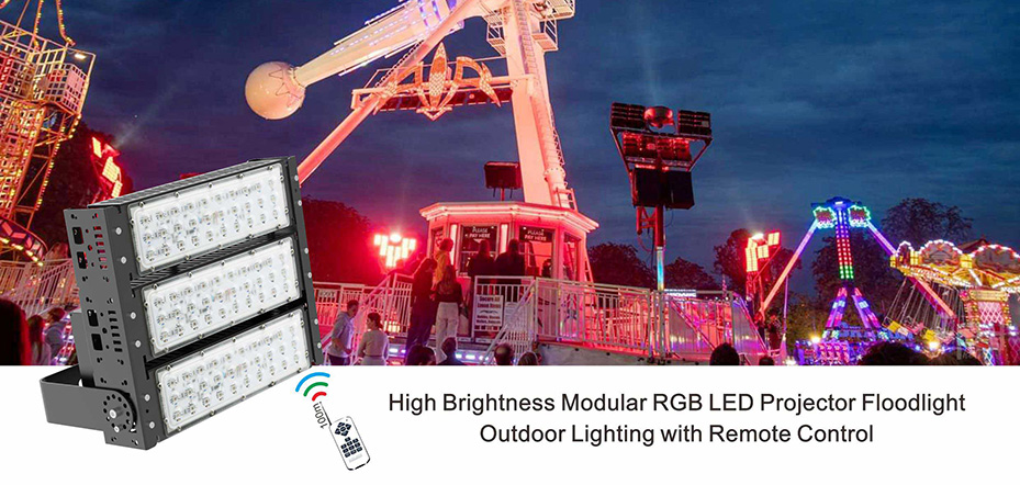 multi color led flood lights