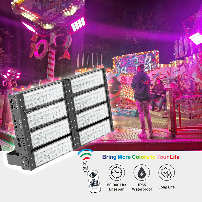 color changing led flood light