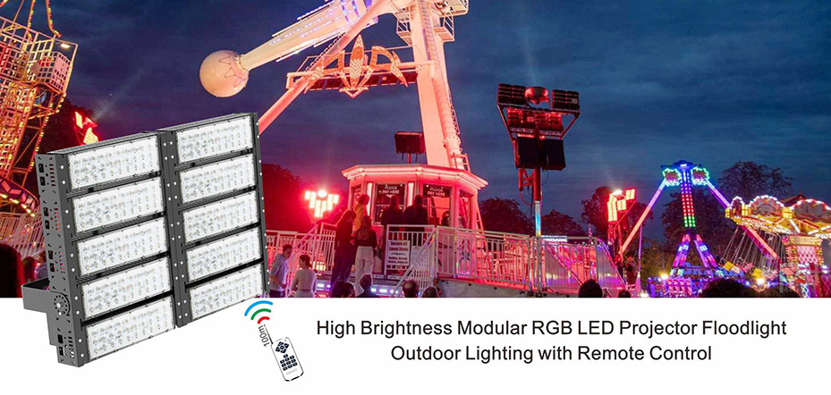 rgb flood light outdoor