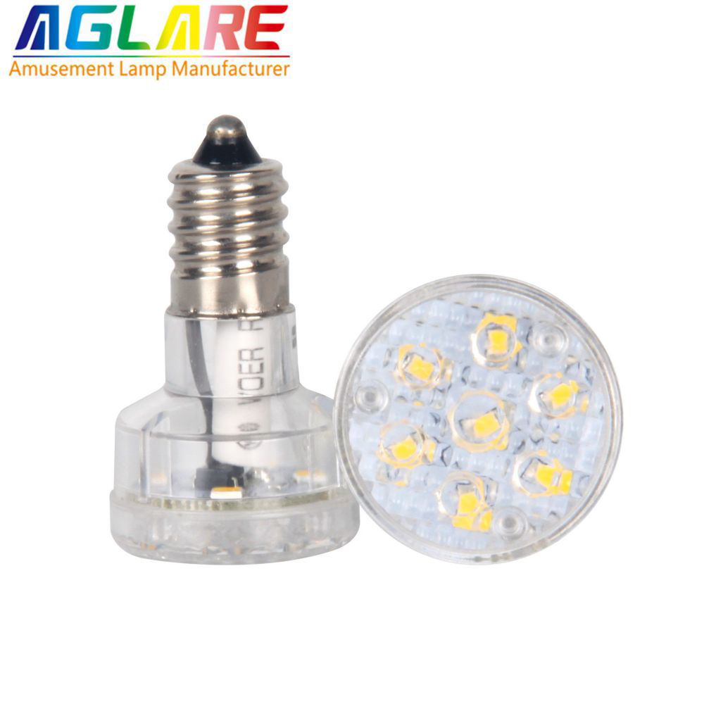 E14  single color 14 leds Amusement Park Lighting Ac60v