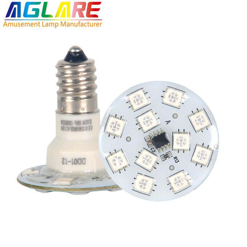 e14 rgb amusement led light  