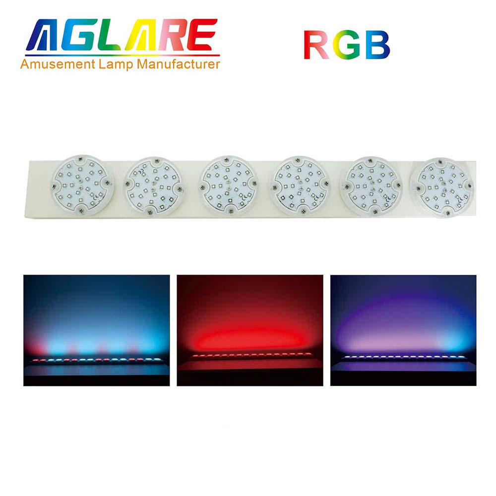  auto programmed cabochon led rgb