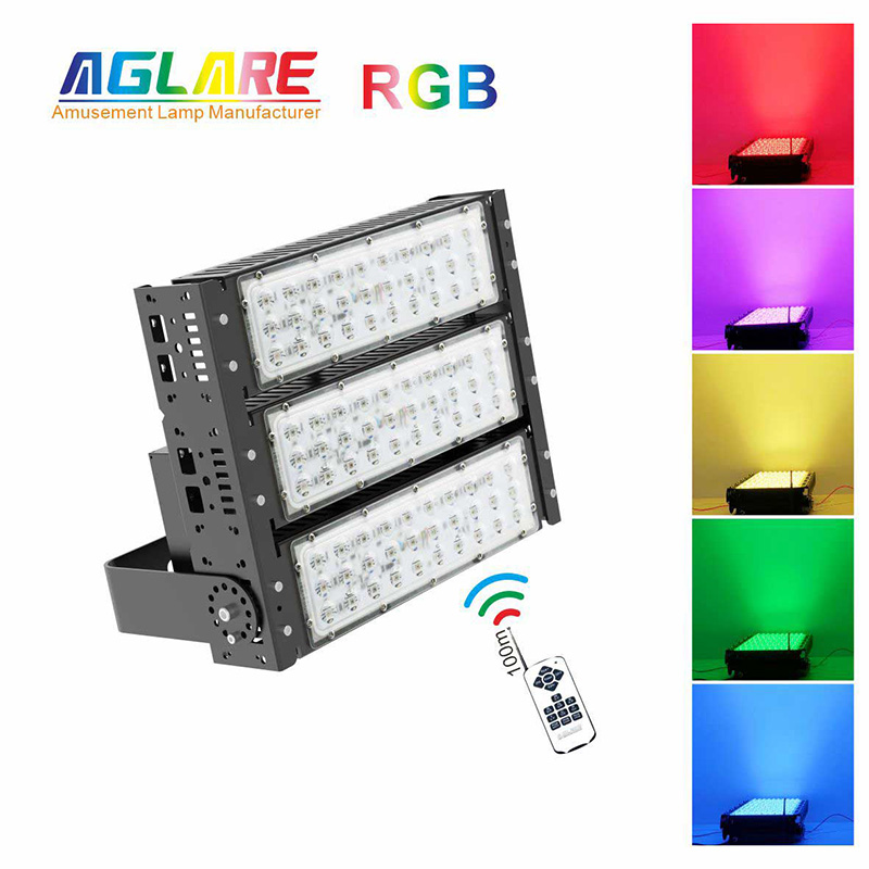 IP65 Outdoor 100w 200w 300w 400w 500w Dmx Rgb Led Flood Light