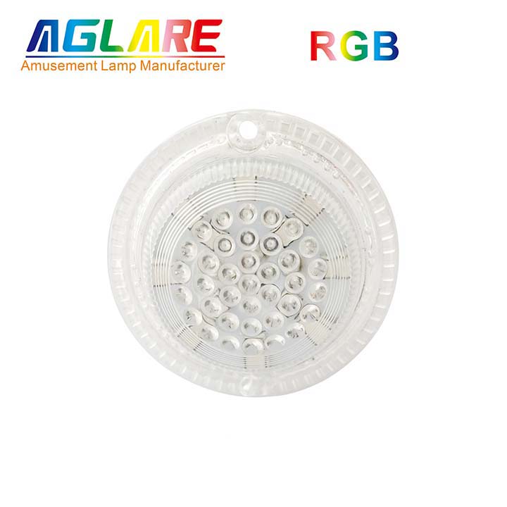 50mm rgb pixel auto programmed led amusement light