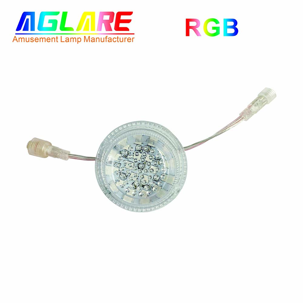 New 70mm 18 SMD 5050  rgb ucs1903 led pixel light for Amusement Ride Ferris Wheel Fairground led lig