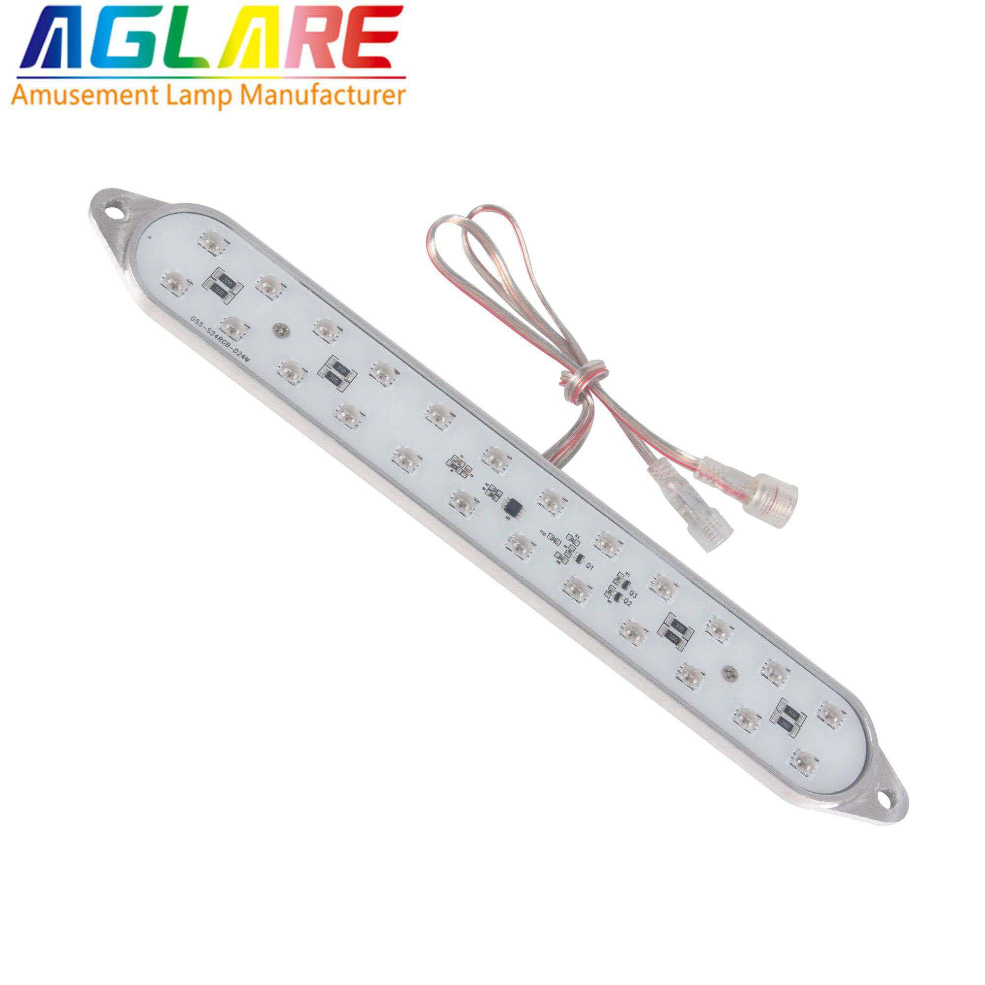  High-powerled amusement LED lights DC24V 24LEDS Programmable aluminium led amusement led lights