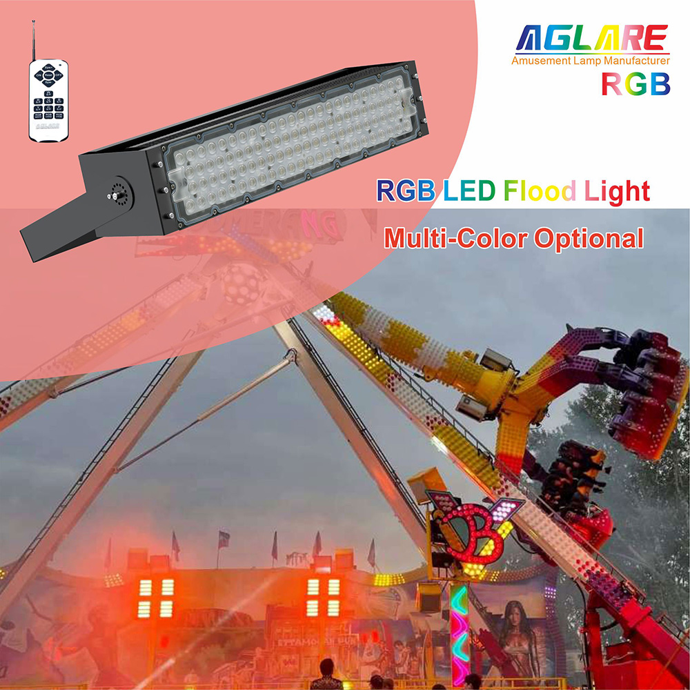 rgb led flood light