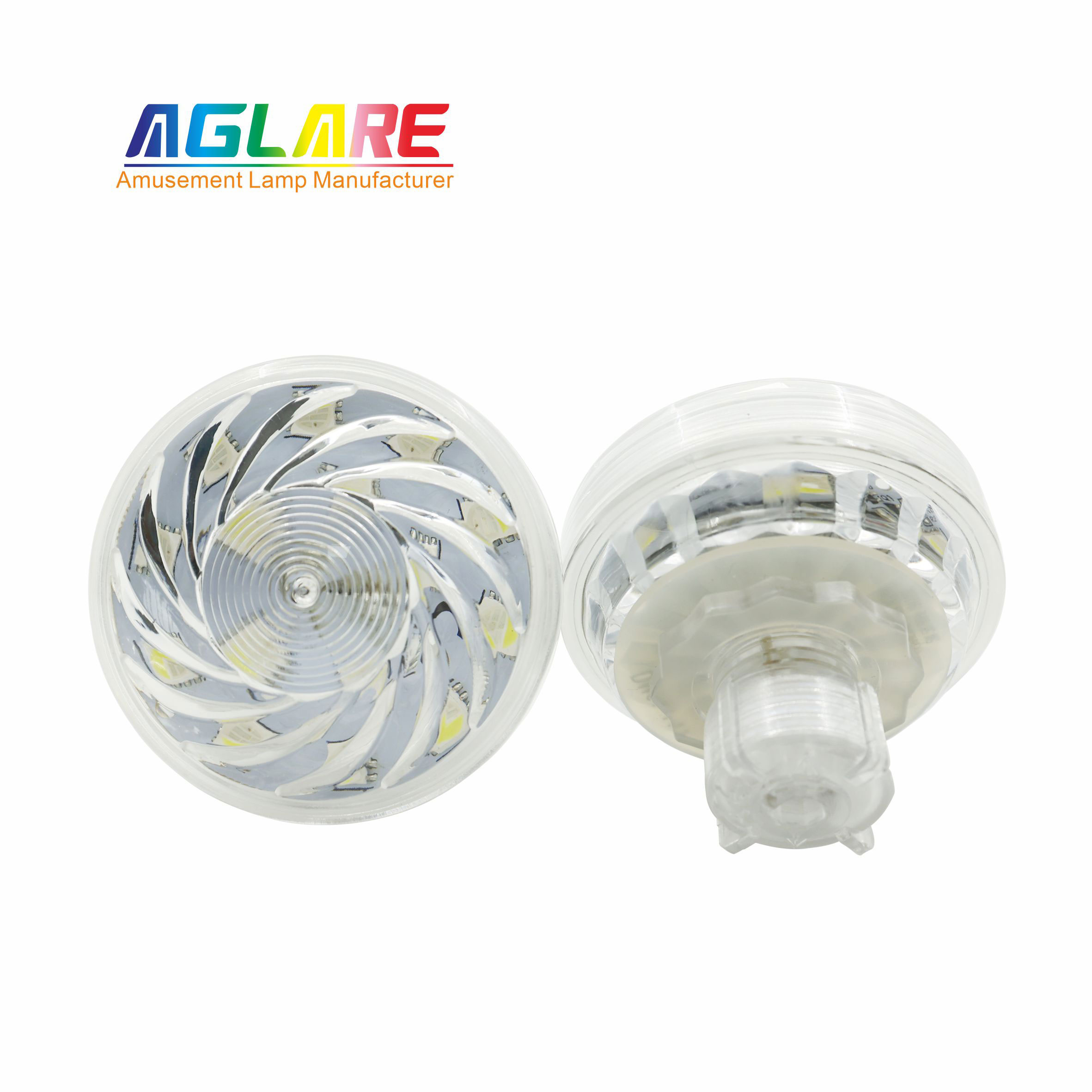 60mm New 360° 1-16 Auto RGBW outdoor chameleon auto rgbw amusement led lamp