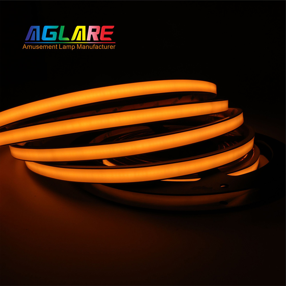 Yellow COB Flexible LED Strip Light DC24V