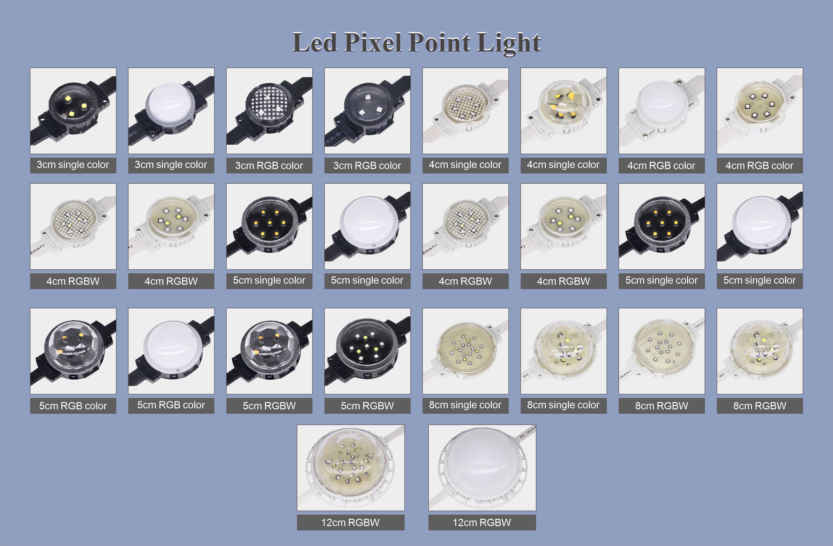 LED pixel point light 