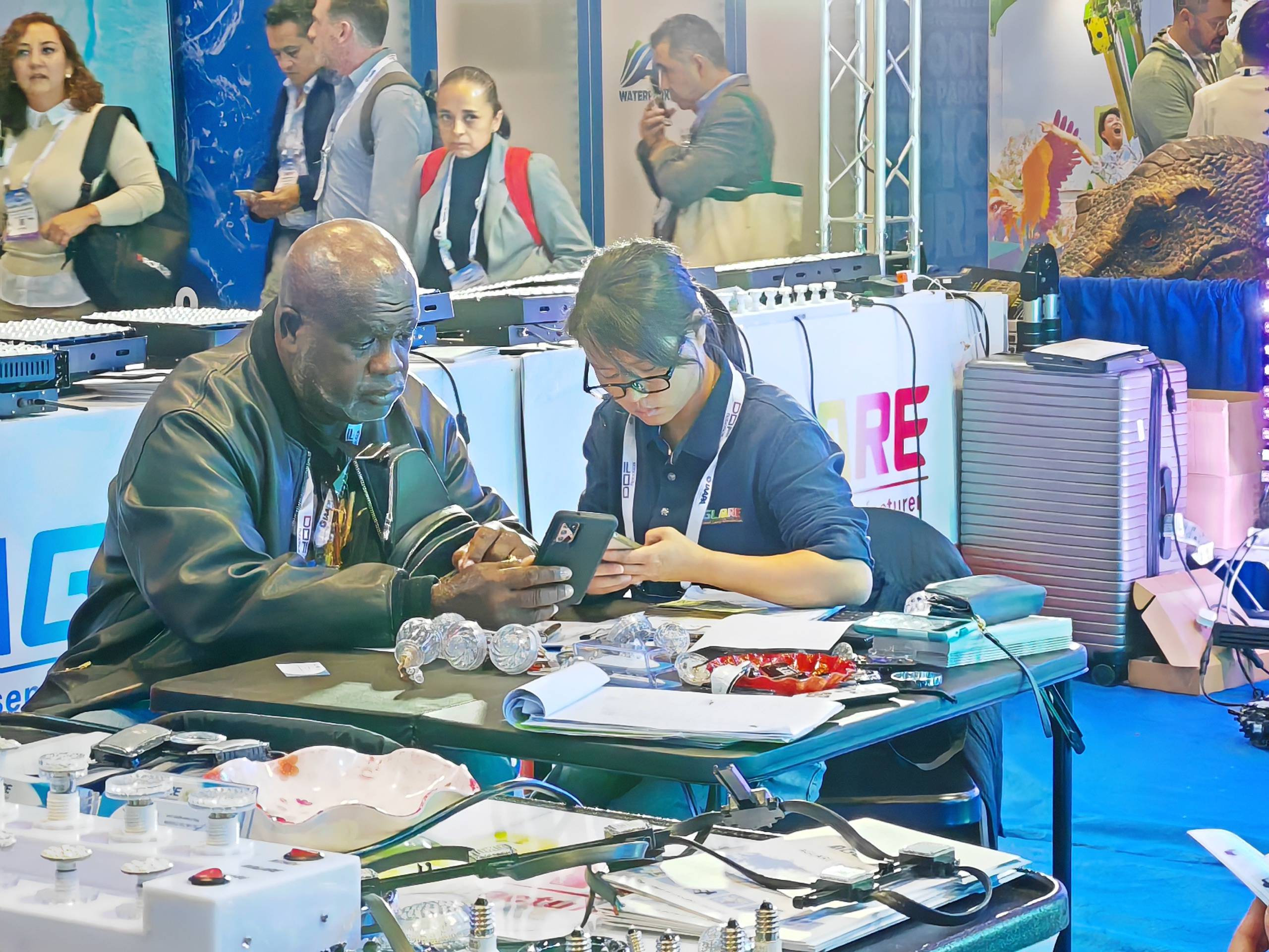 Aglare Lighting succeeds at IAAPA Expo 2023 in Orlando