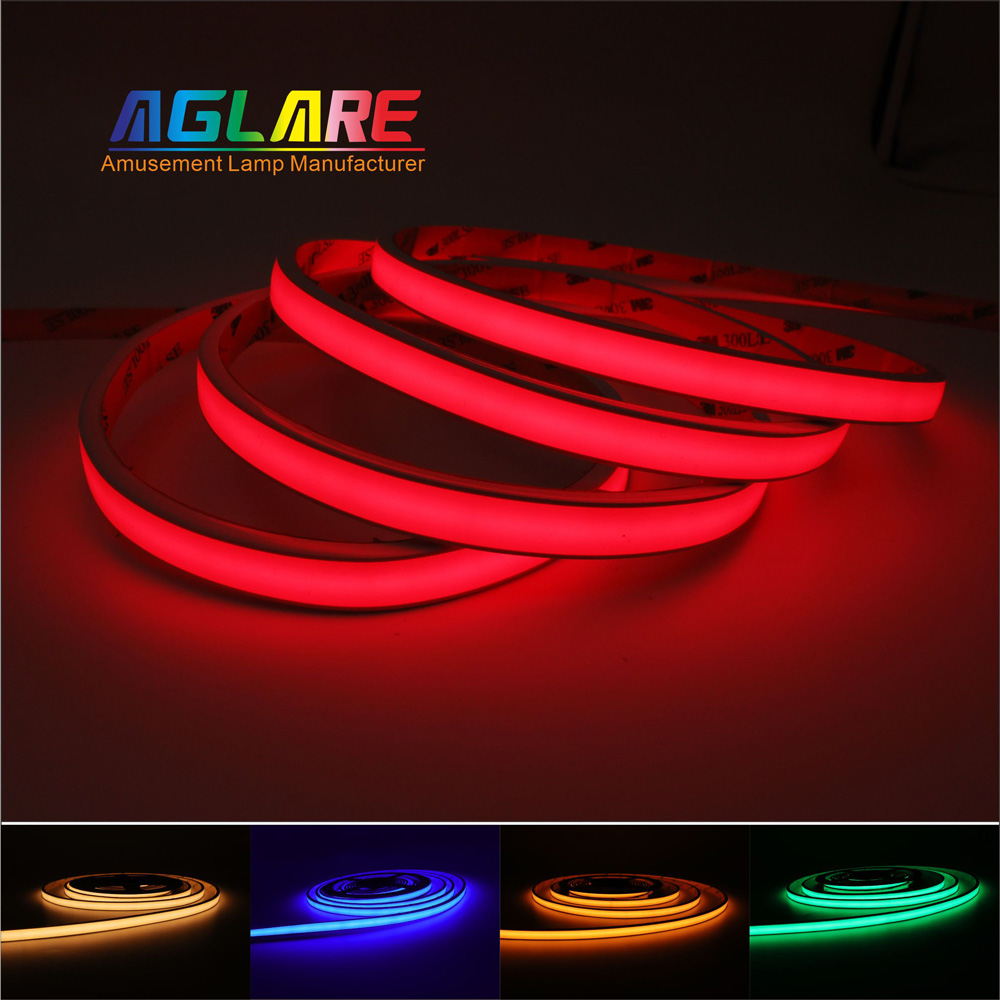 DC24V Red Color COB LED Strip Light 480LEDs/m 