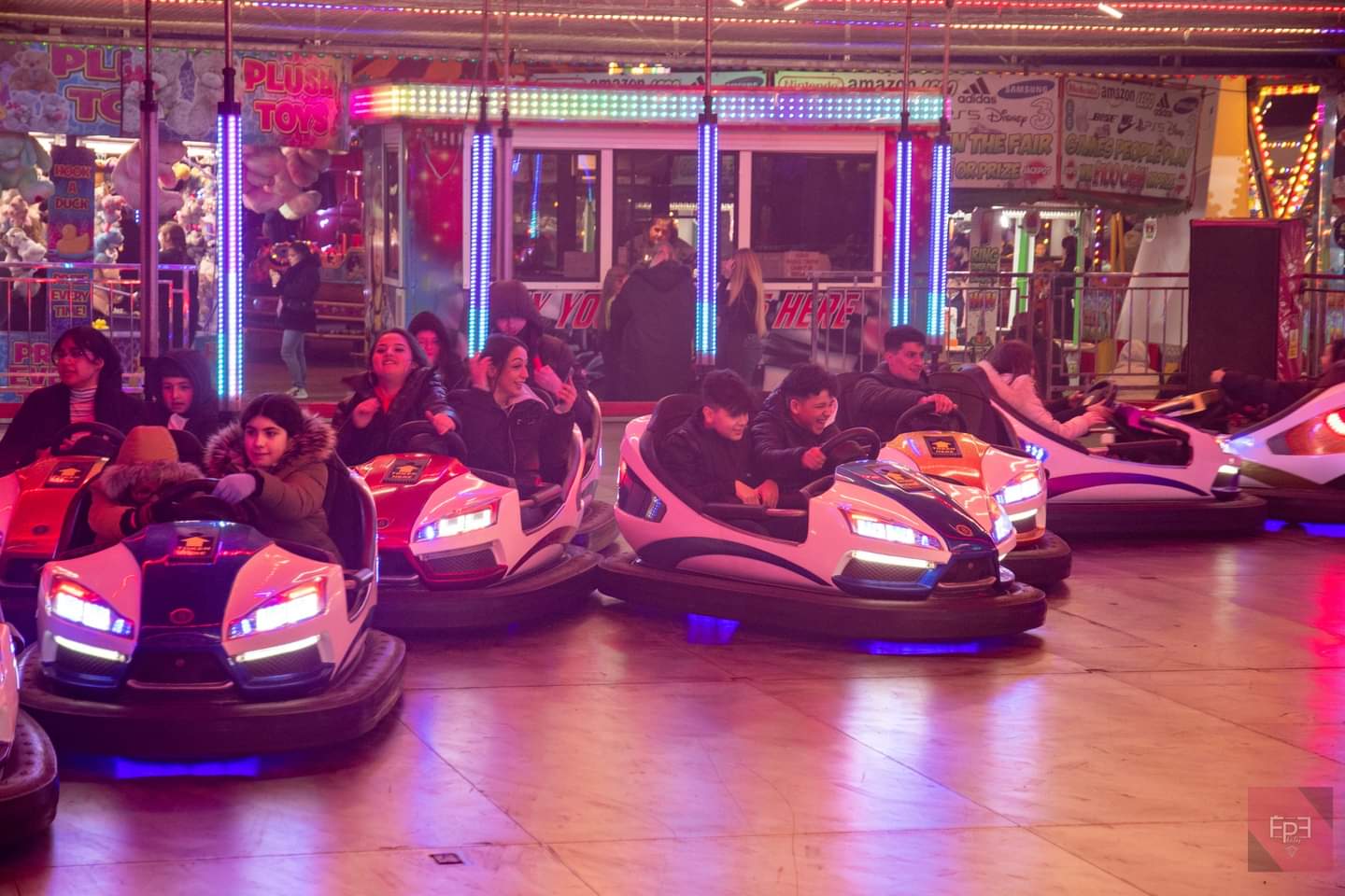 bumper car lights