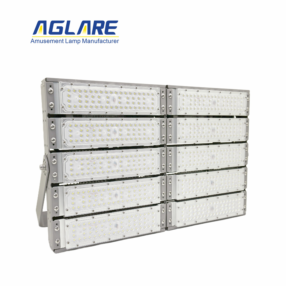Grey LED Floodlight 500 Watts Outdoor Lighting