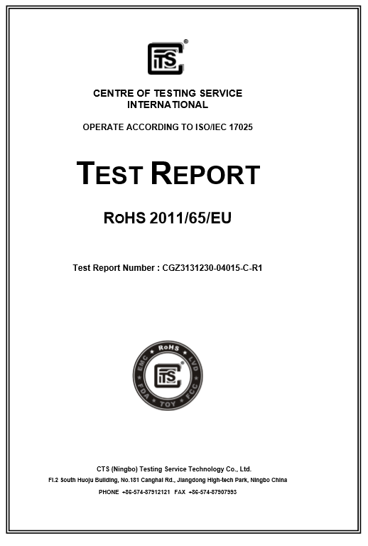 SMD LED RoHS Certification