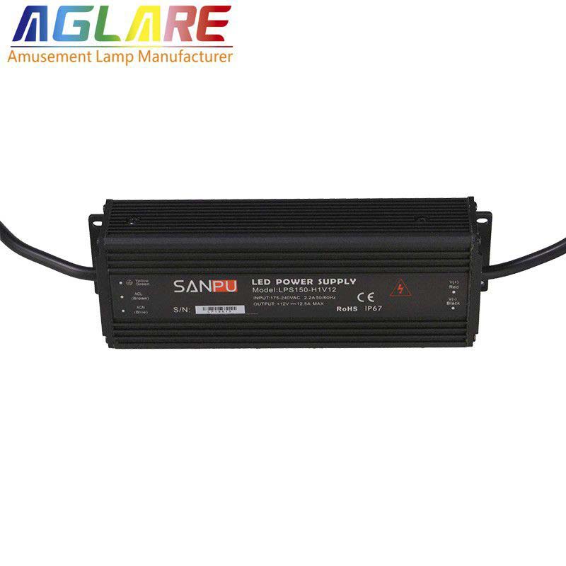 150W DC 12/24V 12.5A IP65 led switching power supply