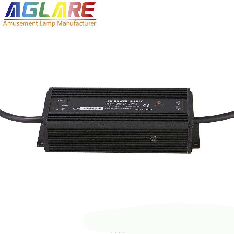 100W DC 12/24V 8.3A IP65 led switching power supply