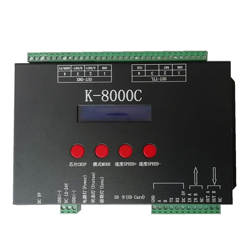 K-8000C programmable Pixel Light Led Controller