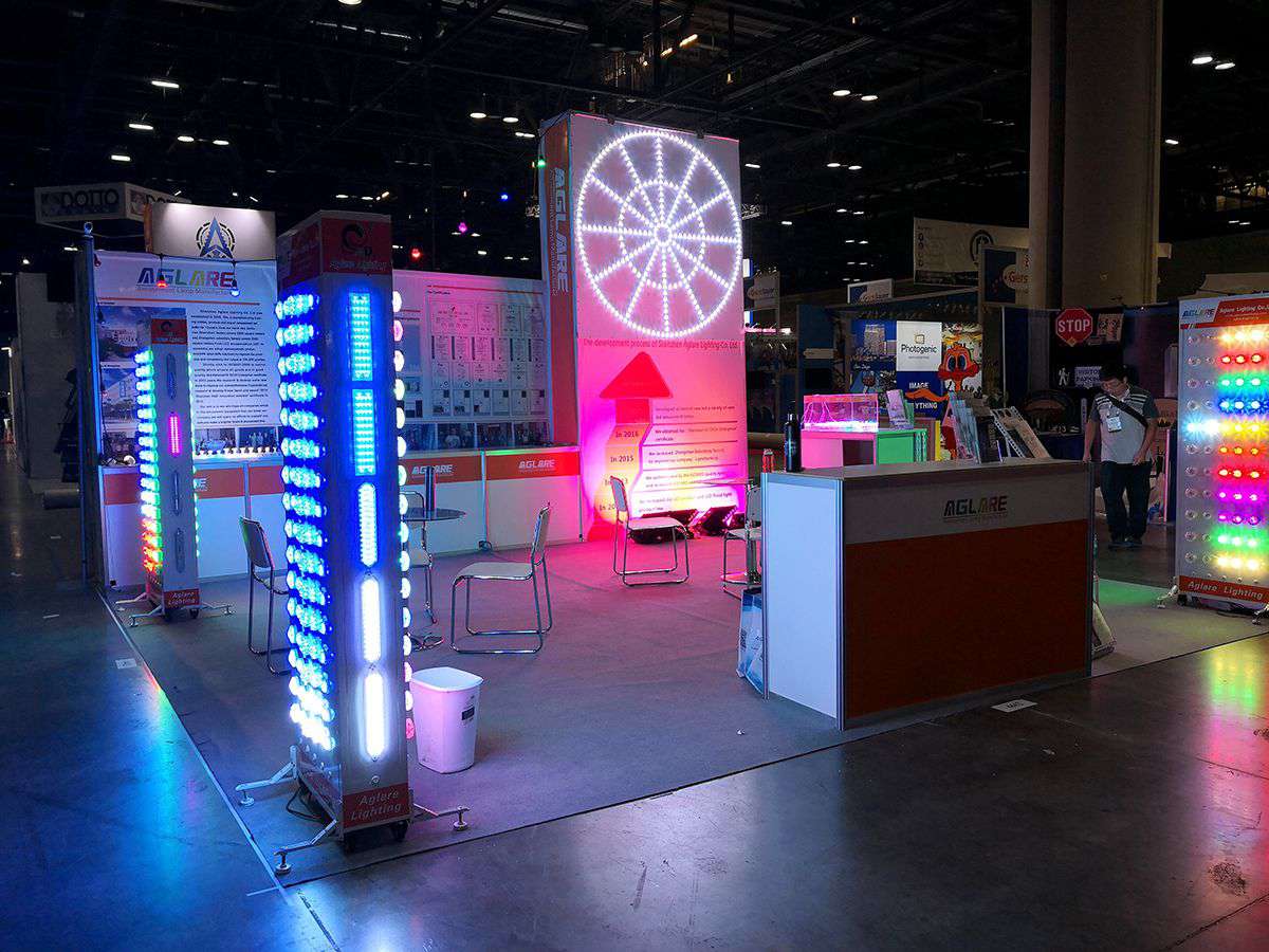 Aglare Lighting at IAAPA 2017 in Orlando