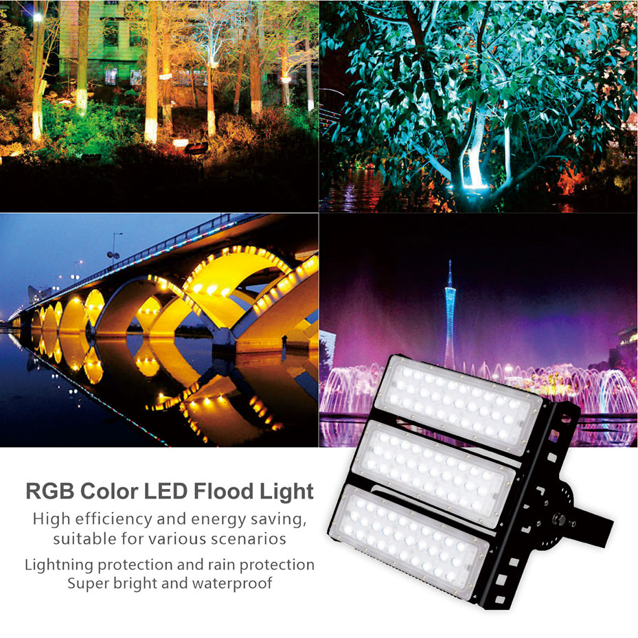 Introduction and features of rgb led flood light