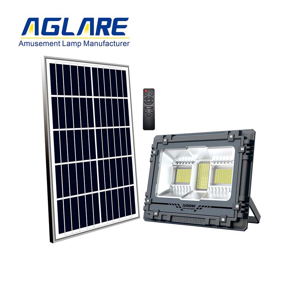  IP67 500W LED Solar Flood Light Outdoor with Remote Control