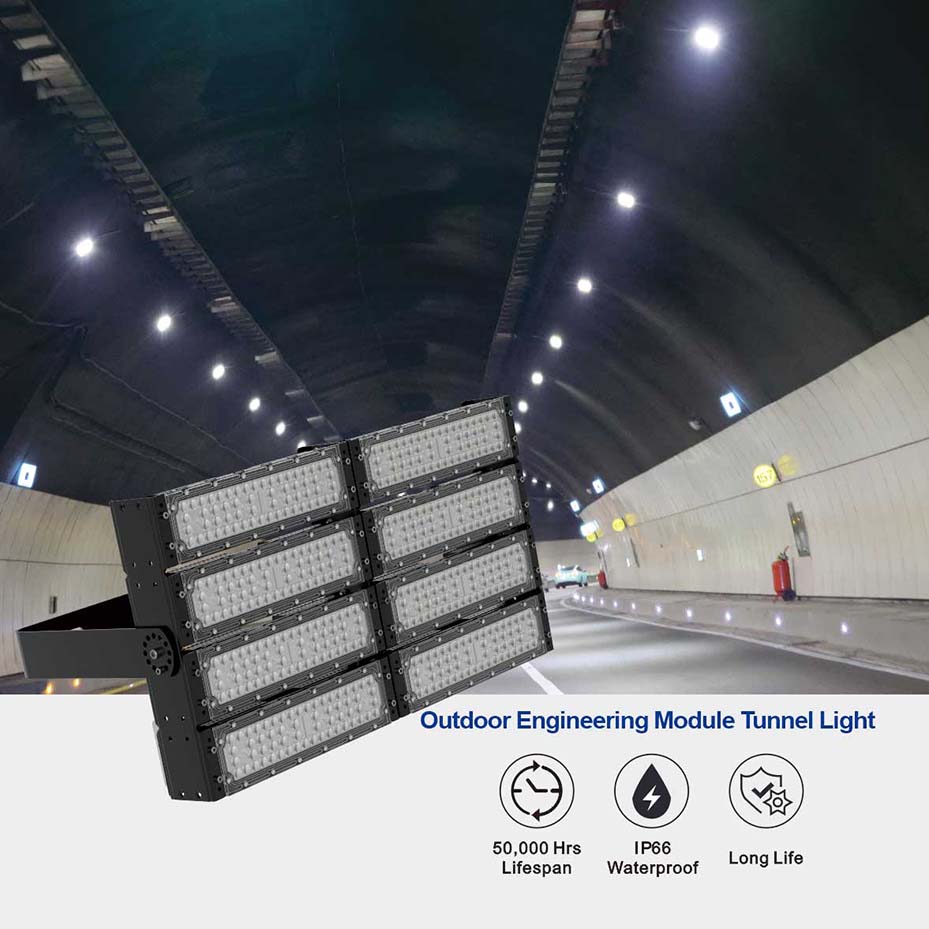 400W led tunnel light