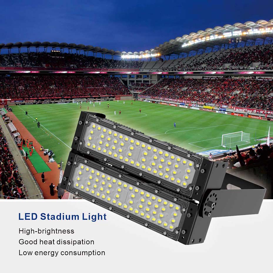 100w led flood light as stadium lighting.jpg
