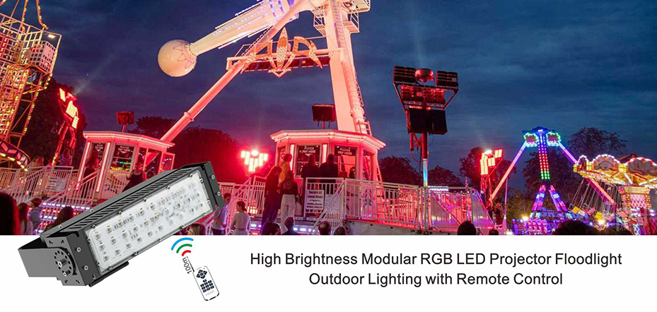 50W rgb flood light