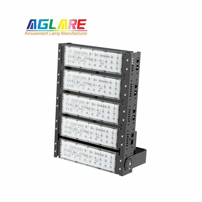 250w Led Projector Remote Control RGB Flood Lights Dimmable colors 4 modes, for amusement parks,stag