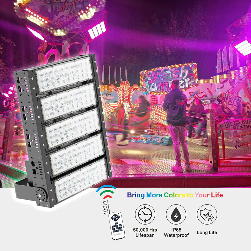 colored led flood lights