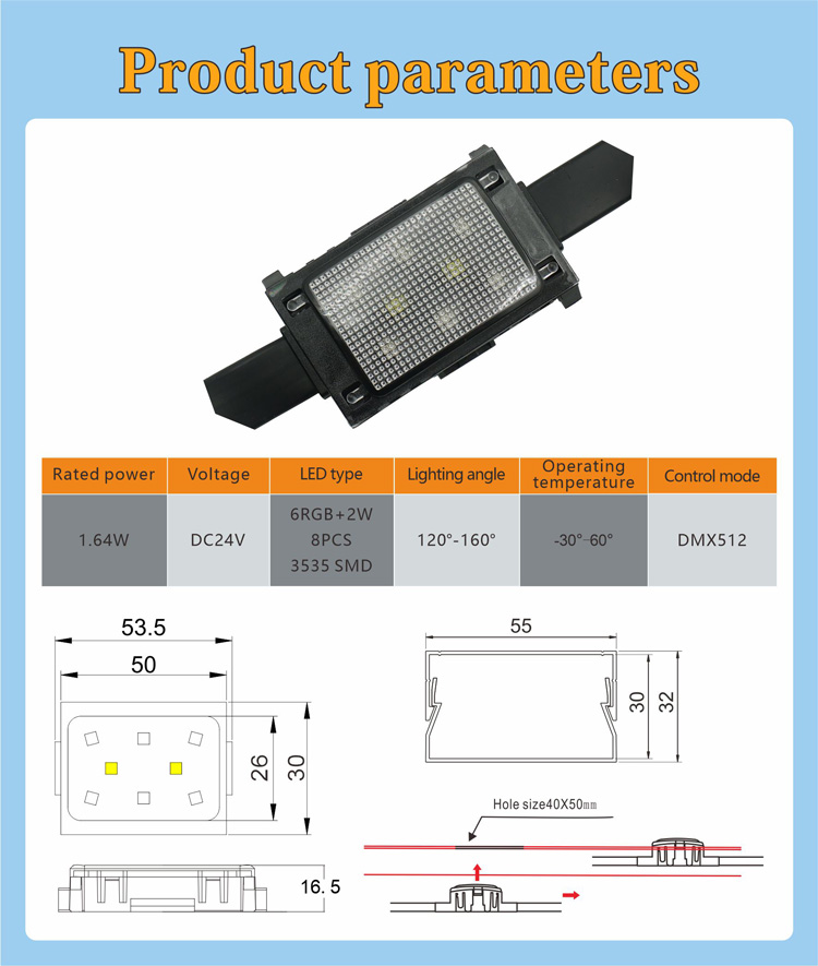 8pcs led point light source for sale.jpg