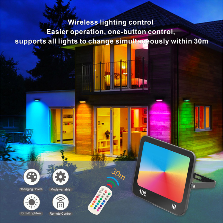 color changing led flood lights