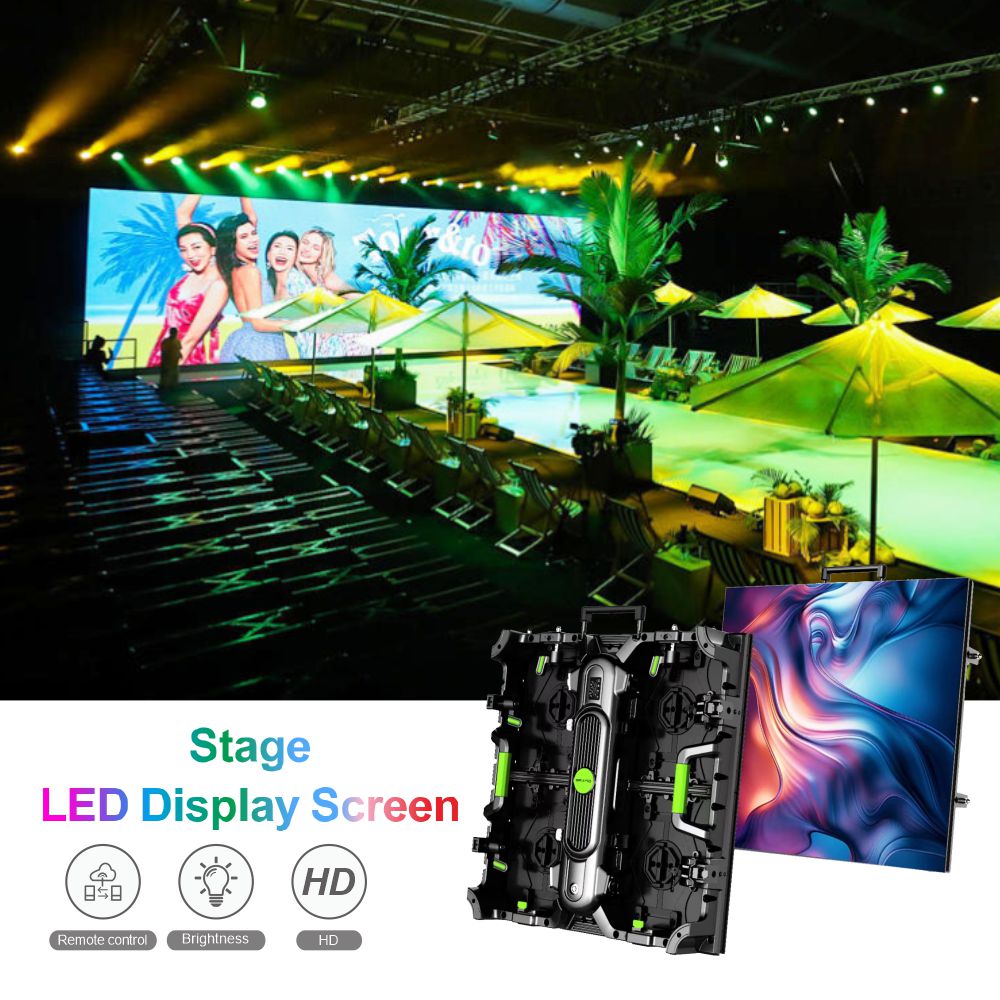 500X500mm Rental LED Video Screen For Stage Rental 