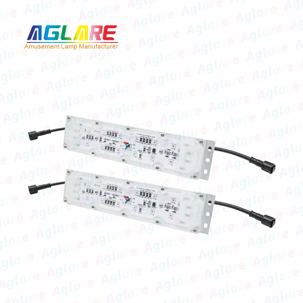 DC24V 24LEDS RGB+W Programmable LED Bar Lights for Amusement Rides