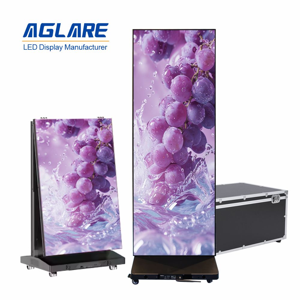 Foldable P1.86 LED Poster Display Screen