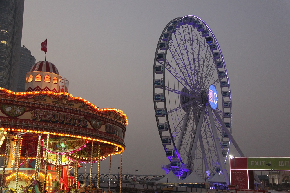 Circular LED display