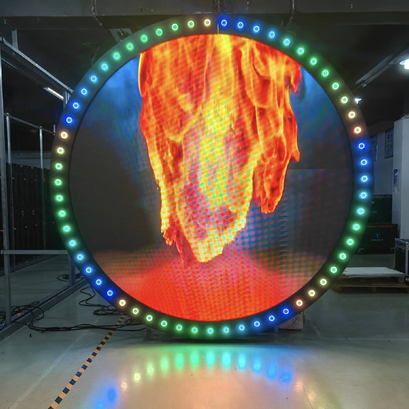High Contrast Round LED Panel