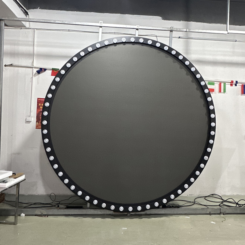 IP65 seamless round LED display