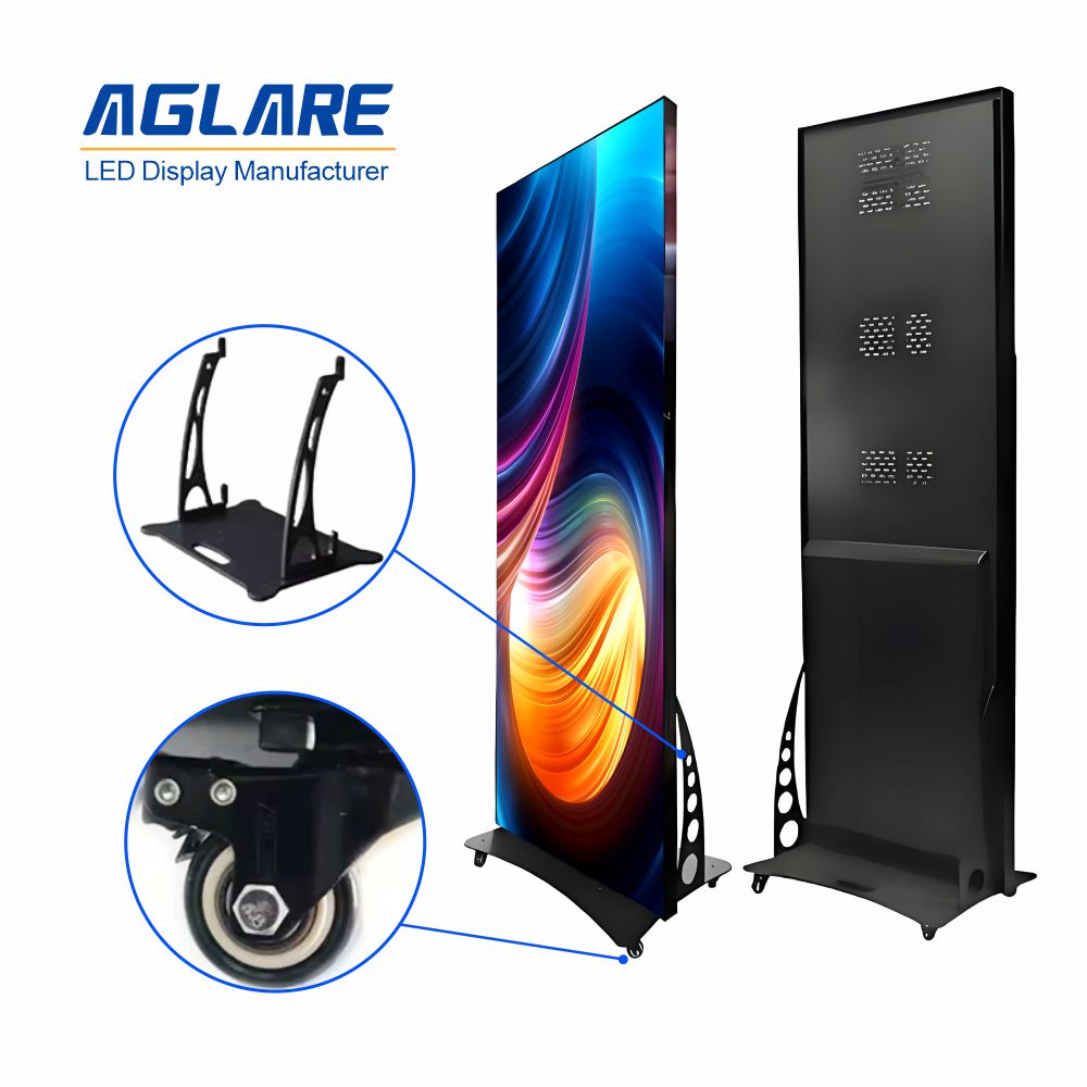 acrylic cover LED display